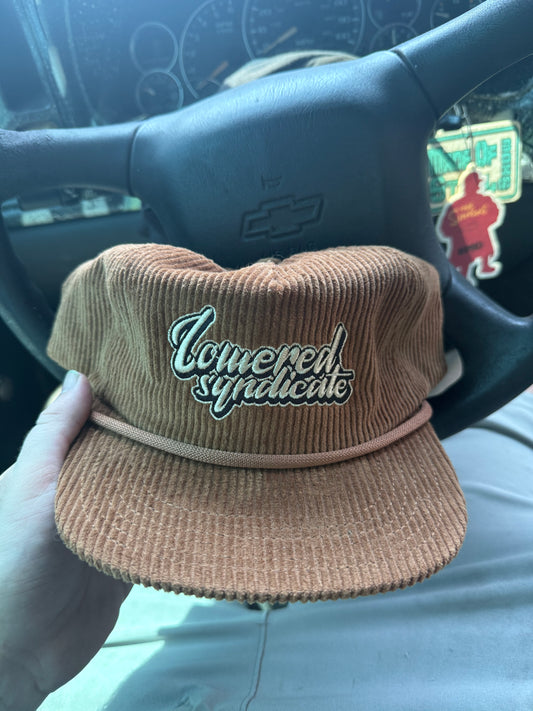 Corduroy snap back
